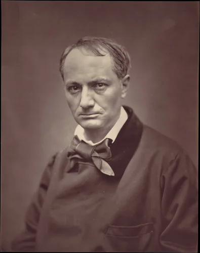 Charles Baudelaire by Etienne Carjat, photograph, 1861-1865