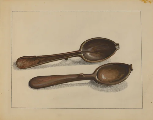 Tablespoon Mold by Jules Lefevere, index of american design, 1936