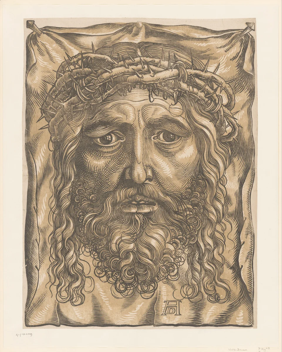 Sudarium by anonymous, print, 1510-1550