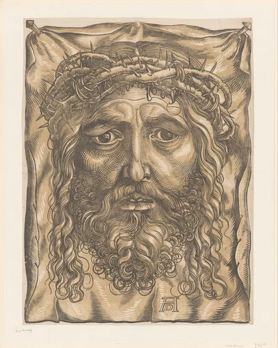 Sudarium by anonymous, print, 1510-1550