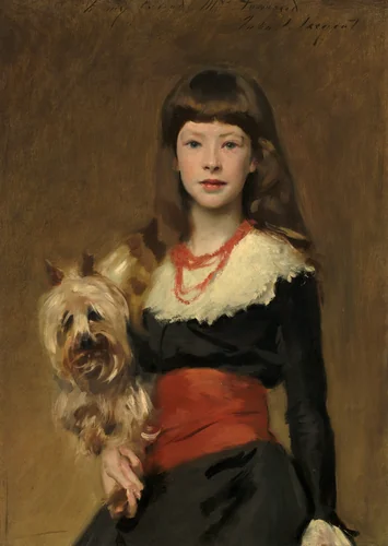 Miss Beatrice Townsend by John Singer Sargent, painting, 1882