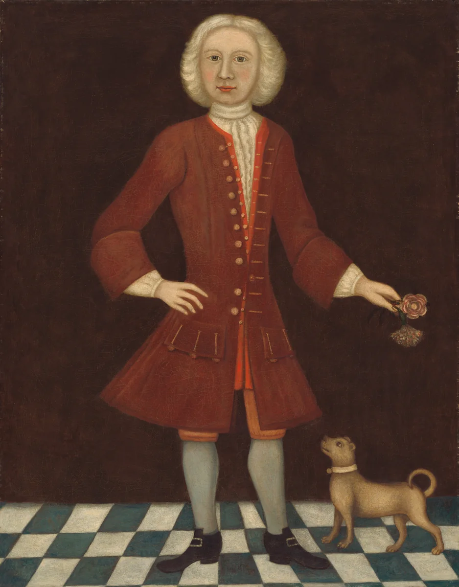 Jonathan Bentham by American 18th Century, painting, 1725