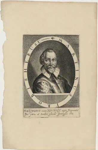 Sir Martin Frobisher by Willem de Passe, print, 1620