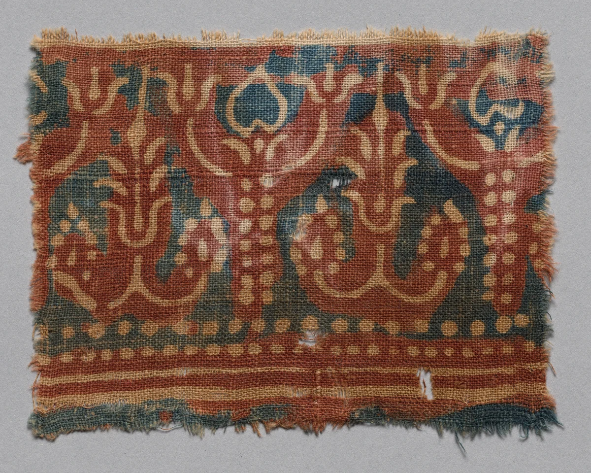 Fragment by Unknown, textile, 1100-1399