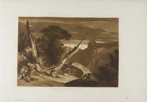 From Spenser's Fairy Queene by Joseph Mallord William Turner, print, 1811