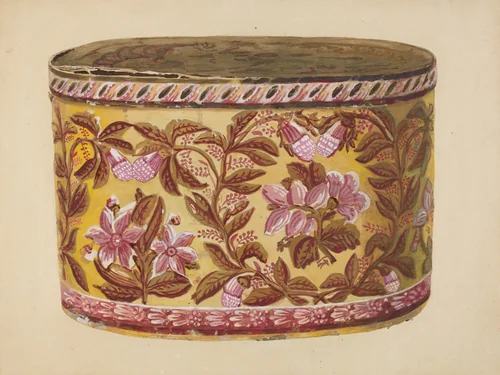 Bandbox by Gilbert Sackerman, index of american design, 1935-1942