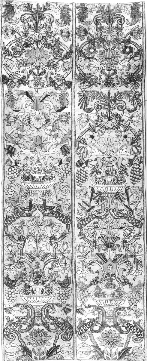 Panel by Italy, textile, 1640-1660