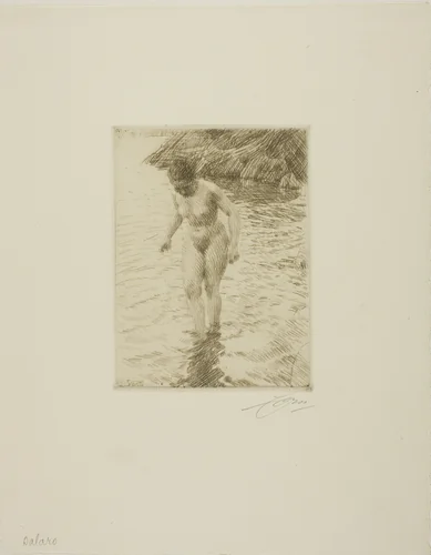 Dalarö by Anders Zorn, print, 1915