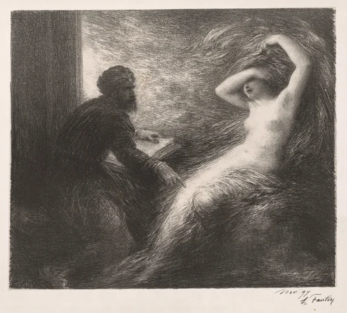 The Evocation of Kundry by Henri Fantin-Latour, print, 1898