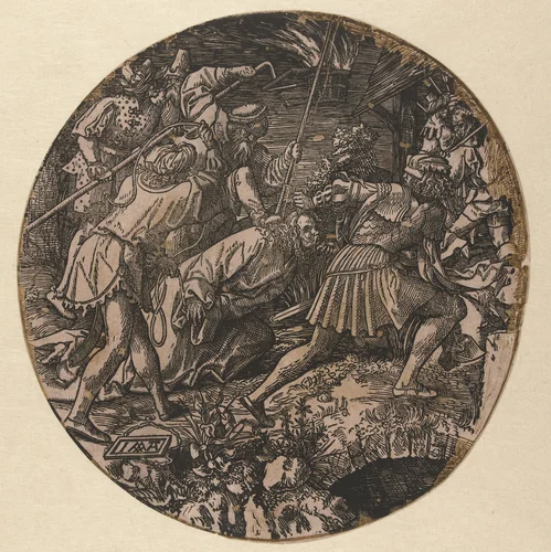 Gevangenneming van Christus by Unknown, print, 1517-1533