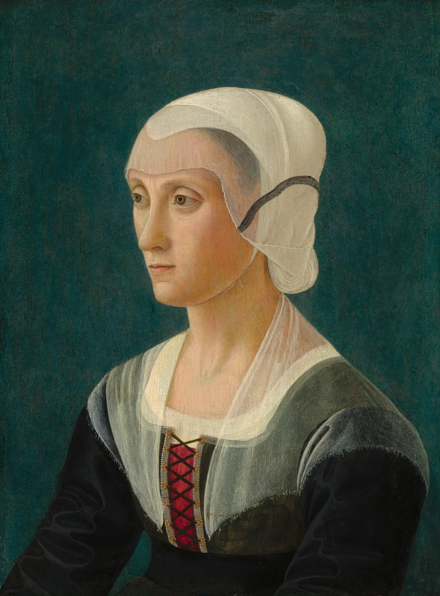 Lucrezia Tornabuoni by Domenico Ghirlandaio, painting, 1475