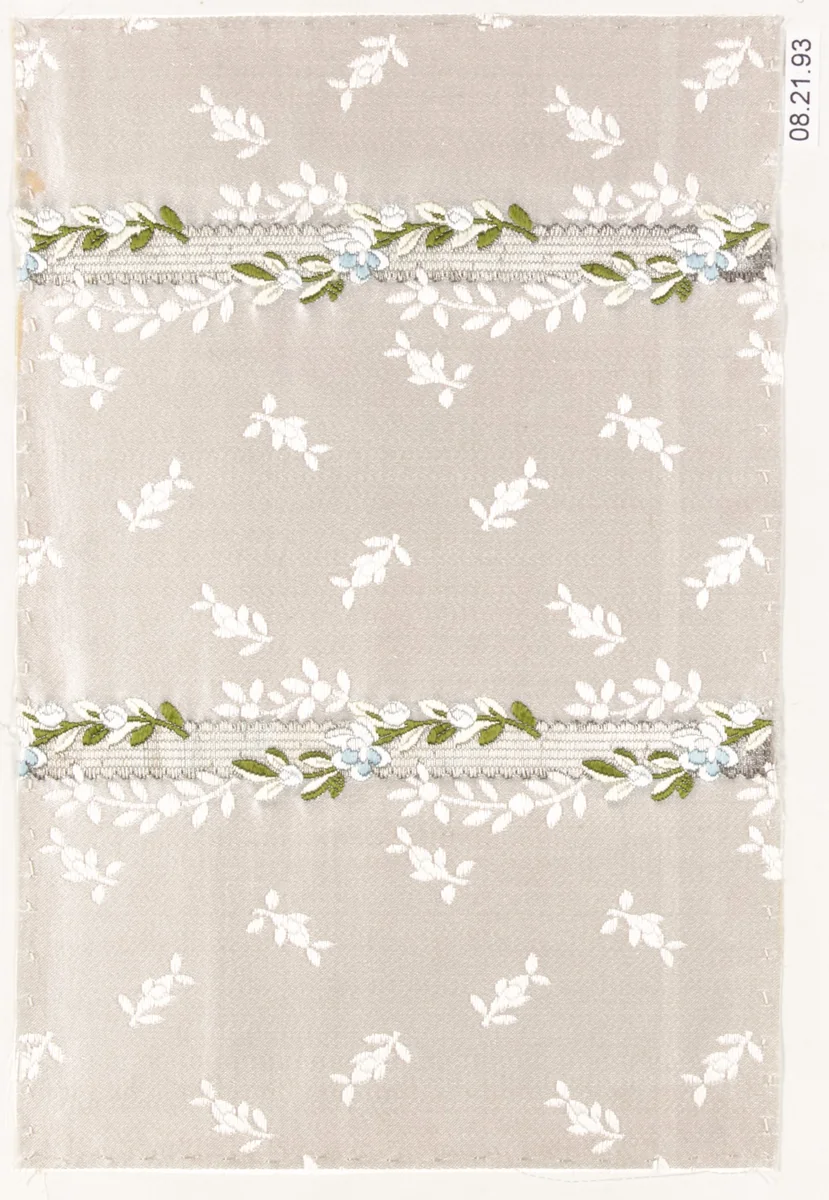 Textile sample by Unknown Designer, textile, 1900