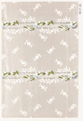 Textile sample by Unknown Designer, textile, 1900