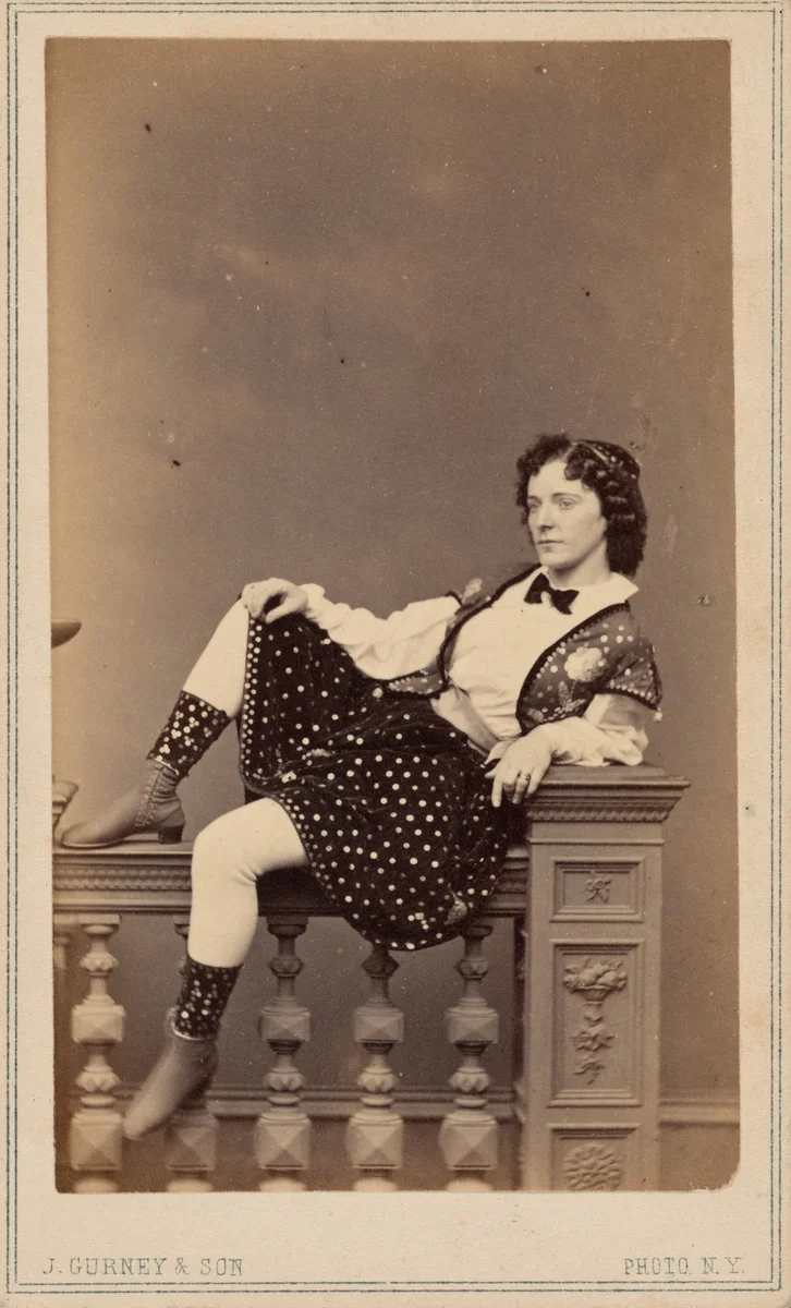 Portrait of a Woman by Jeremiah Gurney, photograph, 1855-1865