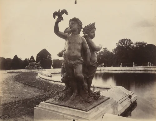 Versailles, parc by Eugène Atget, photograph, 1901