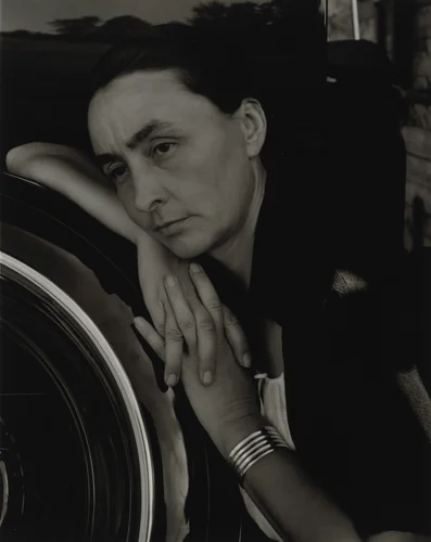 Georgia O'Keeffe by Alfred Stieglitz, photograph, 1933