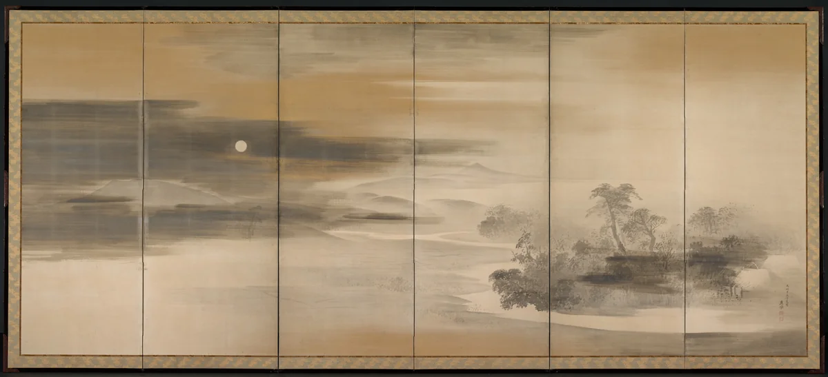 Summer Night by Maruyama Ōkyo (円山応挙), painting, 1784