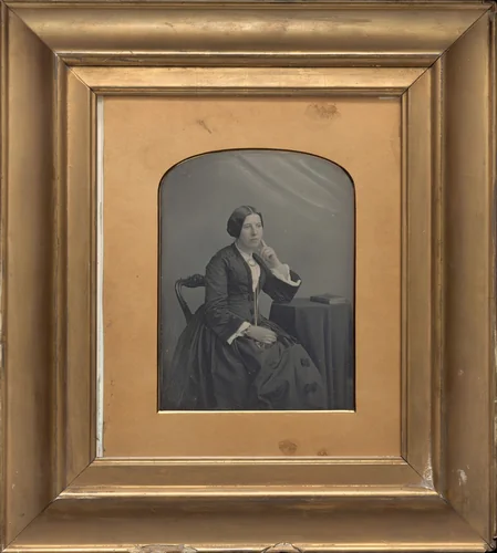 Portrait of a Woman by Cornelius Jabez Hughes, photograph, 1850-1860