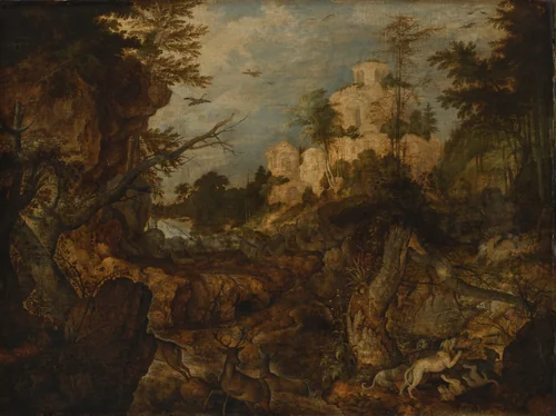 Untitled by Roelant Savery, painting, 1620