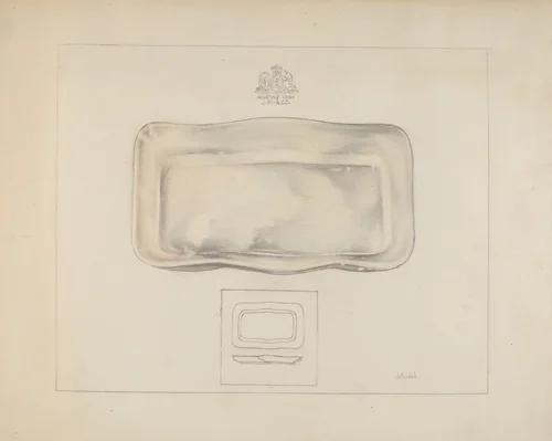 Server Dish by Joseph Sudek, index of american design, 1937