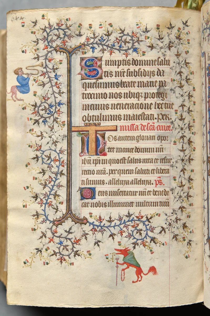 Hours of Charles the Noble, King of Navarre (1361-1425), fol. 316v, Text by Master of the Brussels Initials and Associates, book, 1400-1410