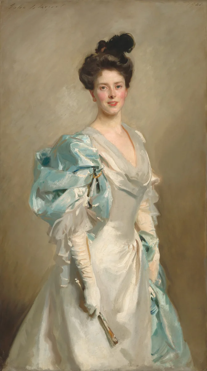 Mary Crowninshield Endicott Chamberlain (Mrs. Joseph Chamberlain) by John Singer Sargent, painting, 1902