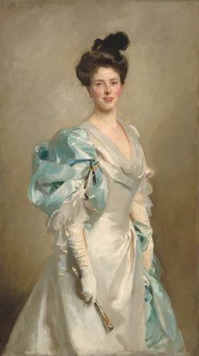 Mary Crowninshield Endicott Chamberlain (Mrs. Joseph Chamberlain) by John Singer Sargent, painting, 1902