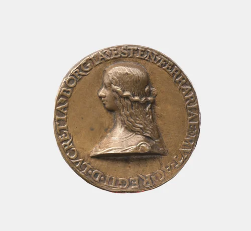 Lucrezia Borgia 1480-1519 by Unknown, metalwork, 1500-1510