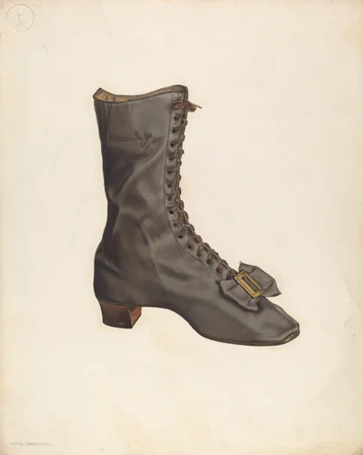 Woman's Shoe by Daniel Marshack, index of american design, 1940