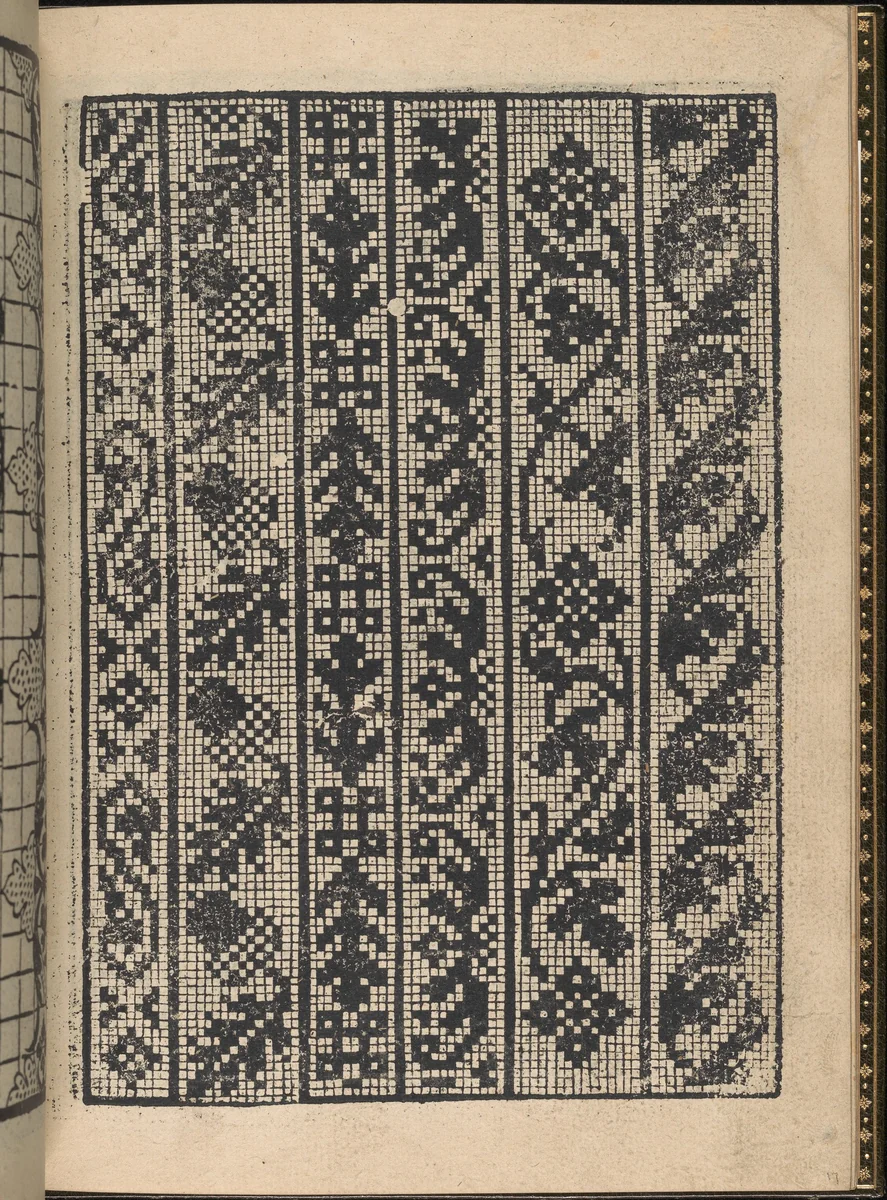 La Gloria et l'Honore di Ponti Tagliati, E Ponti in Aere, page 6 (recto) by Matteo Pagano, book, 1556