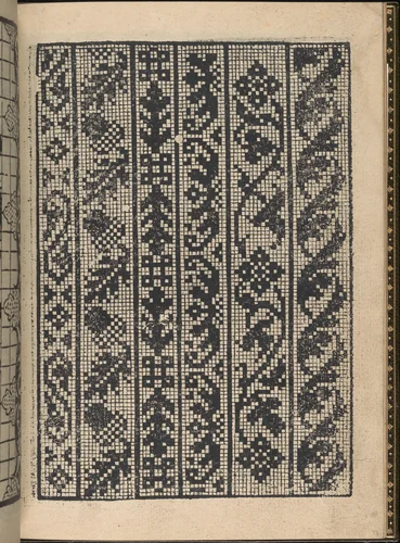 La Gloria et l'Honore di Ponti Tagliati, E Ponti in Aere, page 6 (recto) by Matteo Pagano, book, 1556