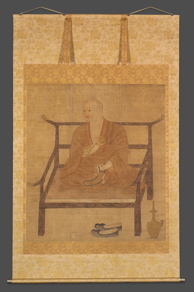 Portrait of Kobo Daishi (Kukai) by Artist Unknown, other, 1301-1400