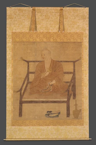 Portrait of Kobo Daishi (Kukai) by Artist Unknown, other, 1301-1400