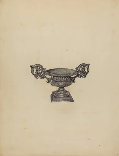 Urn for Flowers by Katherine Hastings, index of american design, 1938