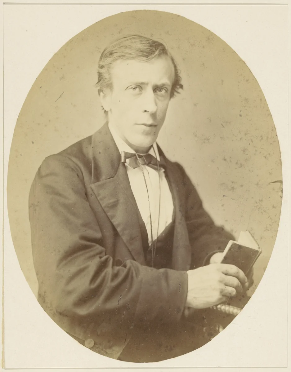 Portret van P.J. Kaiser by anonymous, photograph, 1860-1880