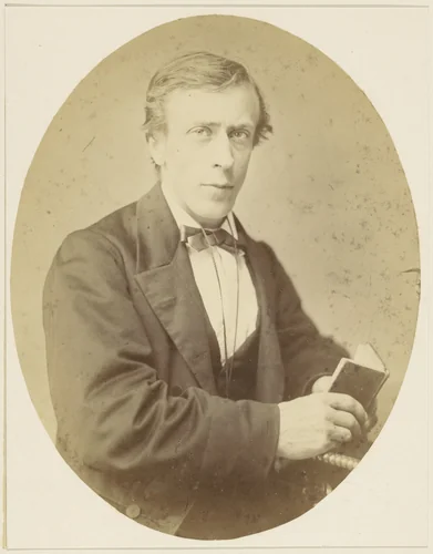 Portret van P.J. Kaiser by anonymous, photograph, 1860-1880