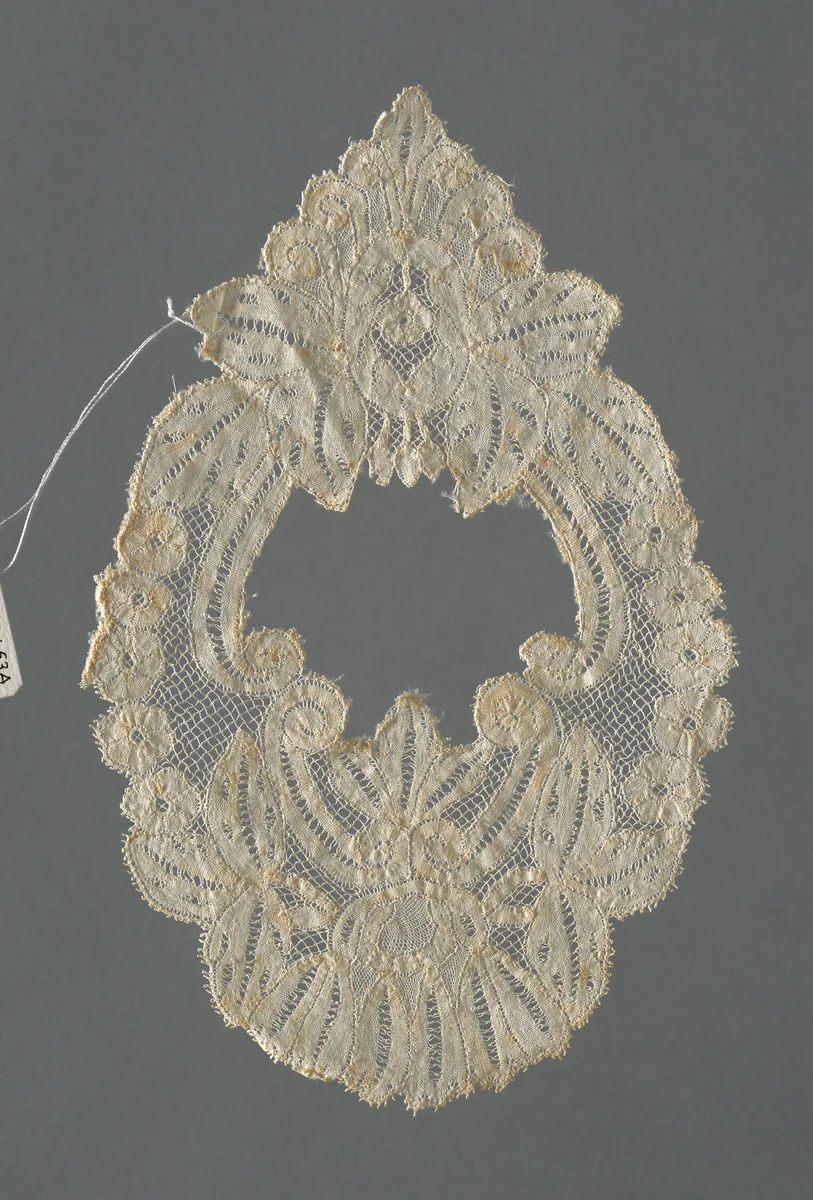 Medallion Insert by Belgium, Possibly Ghent, textile, 1850-1875