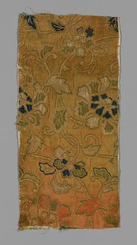 Fragment by China or Japan, textile, 1700-1800