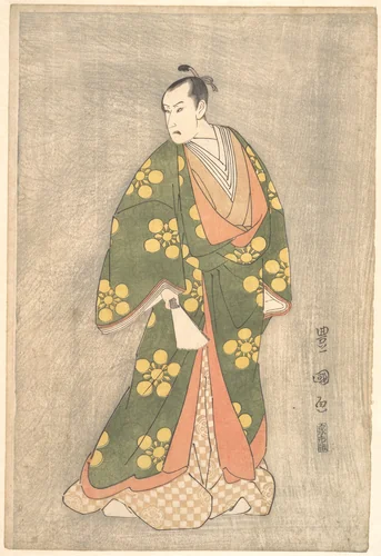 Bandō Hikosaburō III in the Role of Sugawara no Michizane by Utagawa Toyokuni, print, 1786-1806