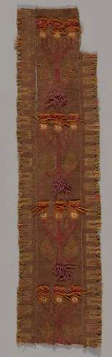 Band Fragments by Lambayeque, textile, 1000-1476