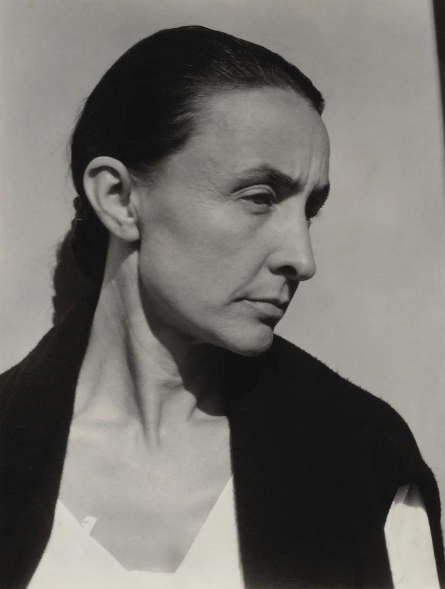 Georgia O'Keeffe by Alfred Stieglitz, photograph, 1932