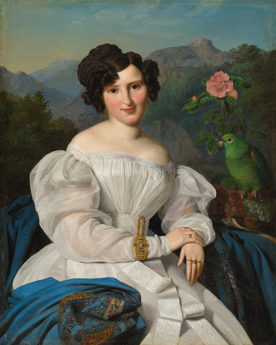 Countess Széchenyi by Ferdinand Georg Waldmüller, painting, 1828