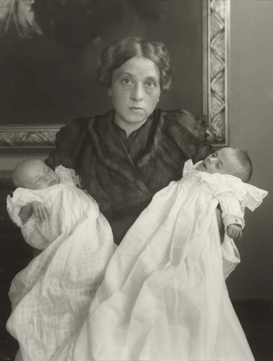 My Wife in Joy and Sorrow by August Sander, photograph, 1911