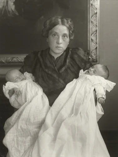 My Wife in Joy and Sorrow by August Sander, photograph, 1911