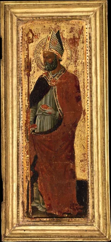 Saint Nicholas of Bari by Pietro di Giovanni d'Ambrogio, painting, 1430-1440