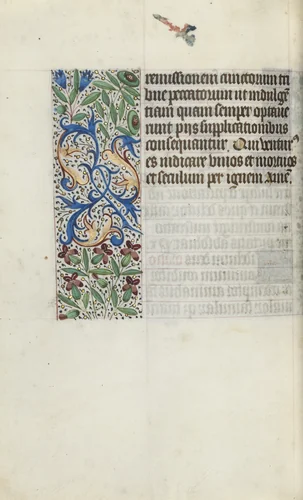 Book of Hours (Use of Rouen): fol. 96v by Master of the Geneva Latini, book, 1465-1475