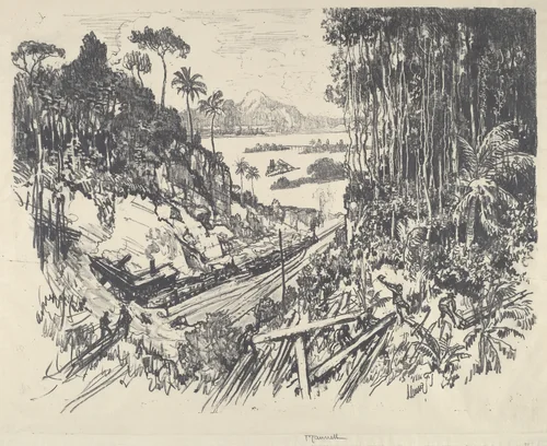 The Jungle by Joseph Pennell, print, 1912