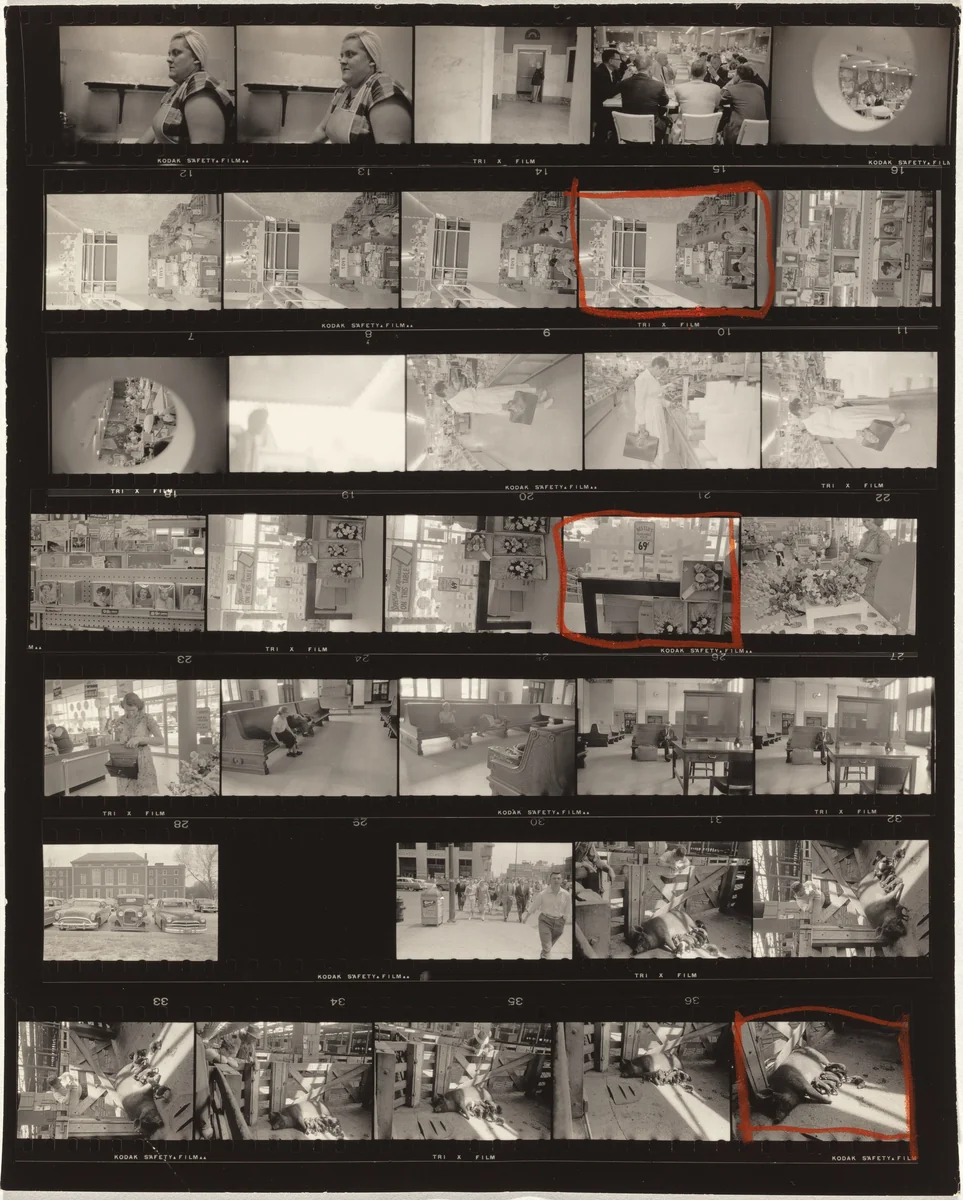 Guggenheim 722/Americans 64--Lincoln, Nebraska by Robert Frank, photograph, 1956