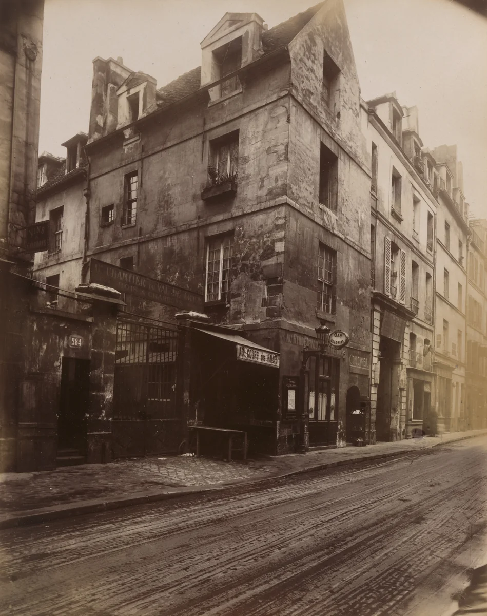 Ancien Couvent des Carmélites. 284 rue Saint-Jacques by Eugène Atget, photograph, 1923