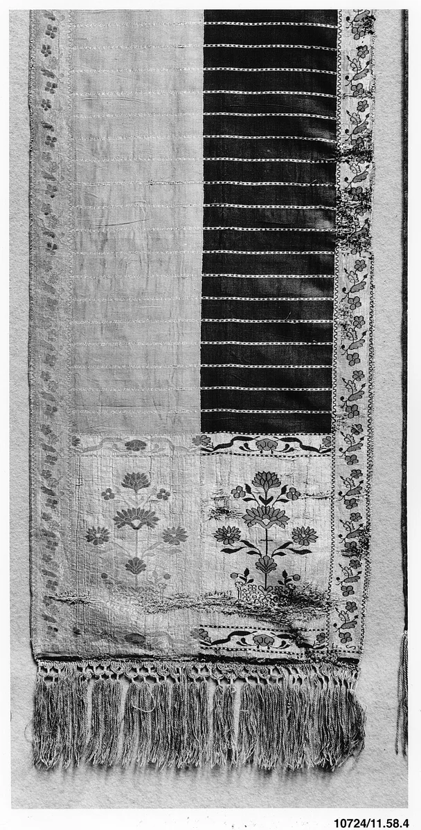 Sash by François Selimand, textile, 1773-1794